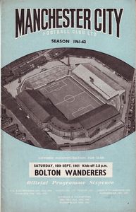 Manchester City v Bolton Wanderers 1961/62